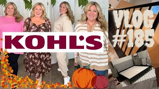 KOHL’S PLUS SIZE TRY-ON HAUL + NEW BEDROOM FURNITURE | VLOG # 185