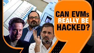 Can EVM Be Hacked? | Electronic Voting Machine | Elon Musk, Rajeev Chandrashekhar, Rahul Gandhi