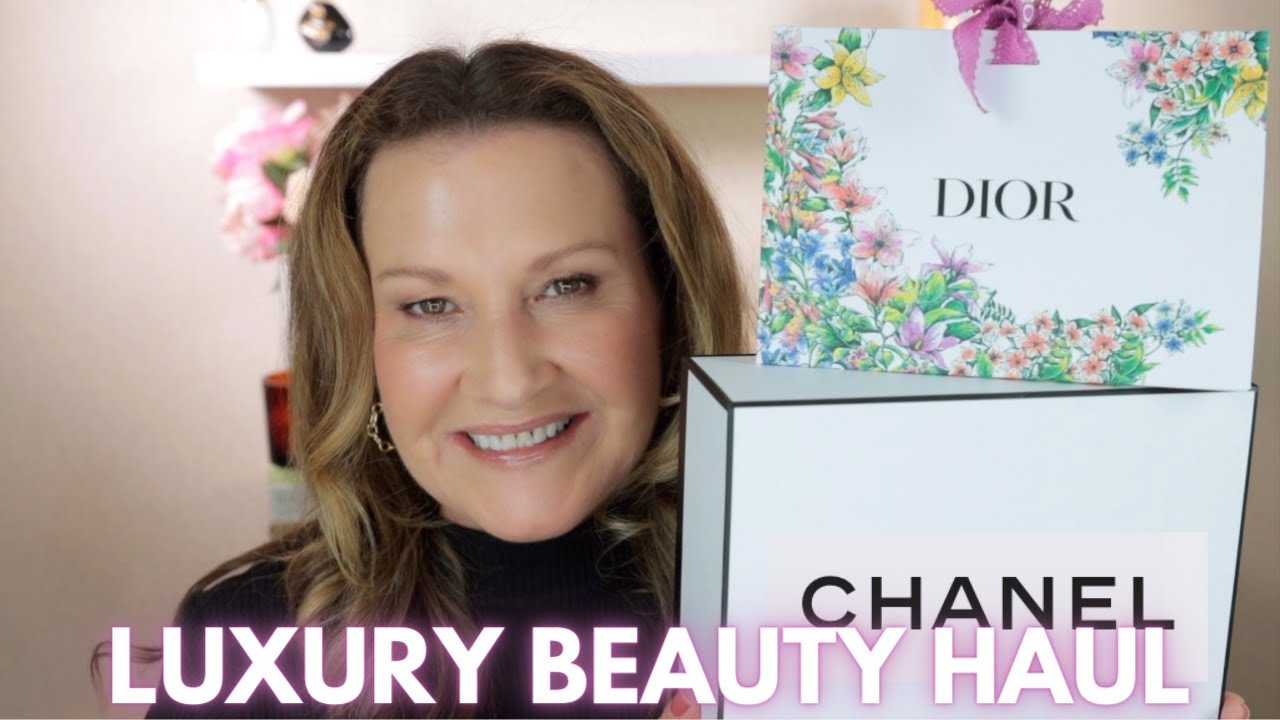 NEW CHANEL & DIOR HAUL & UNBOXING Luxury Makeup Haul PR Unboxing