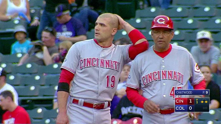 CIN@COL: Votto plates Cozart with an RBI groundout