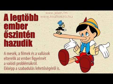 A legtöbb ember őszintén hazudik.