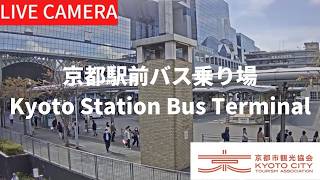 京都駅前バス乗り場 のライブ映像