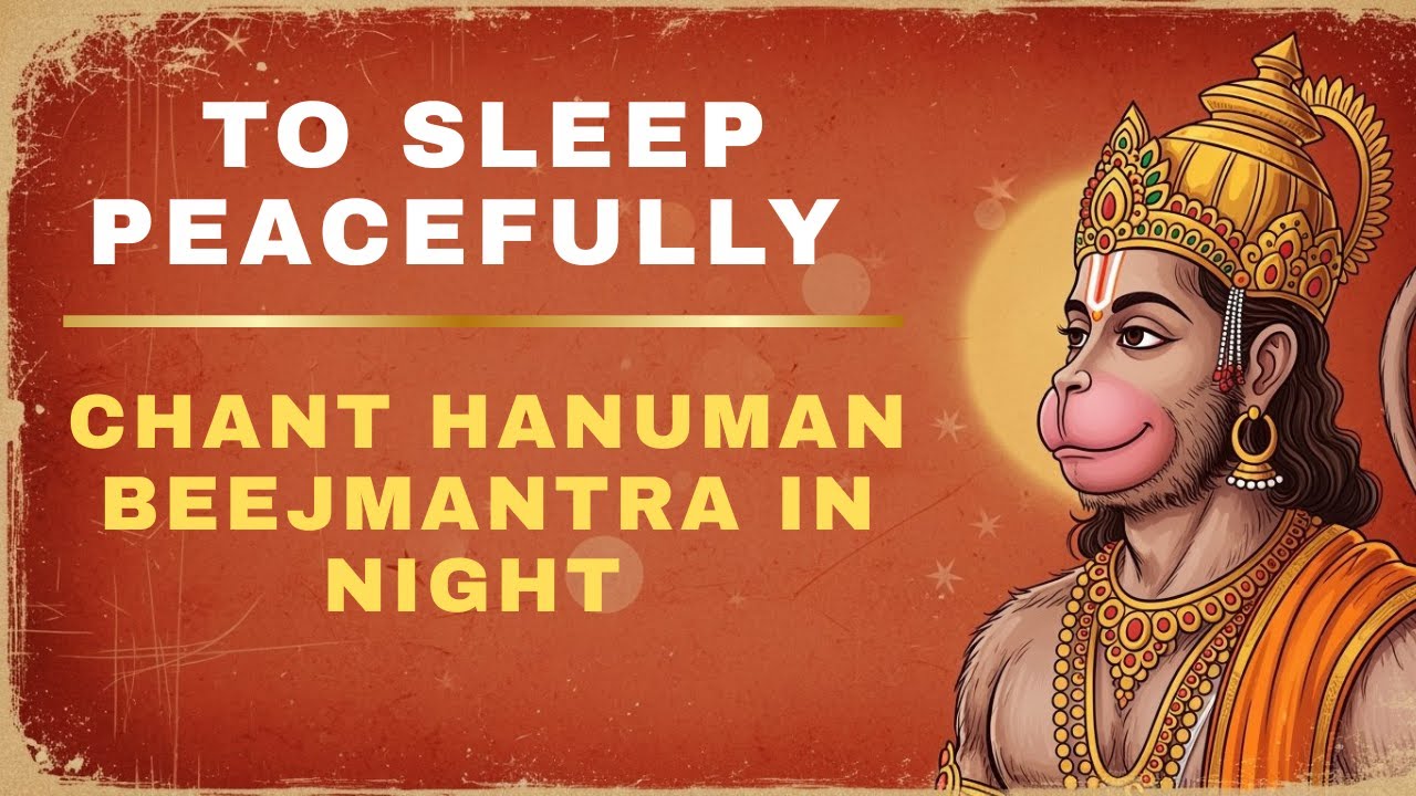 🔴 Life Protection | Hanuman Beej Mantra to Remove Negative Energy & Fear