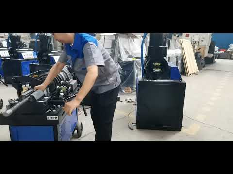 Rebar chaser threading machine and rebar forging machine together order by double discount