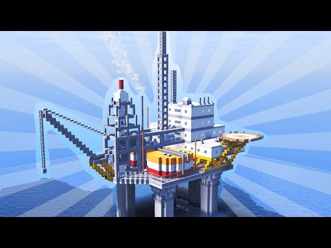 Video: How To Make A Drilling Rig In Minecraft