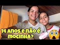 😱MINHA FILHA 14 ANOS AINDA NÃO VIROU MOCINHA?FIM DO CANAL!!