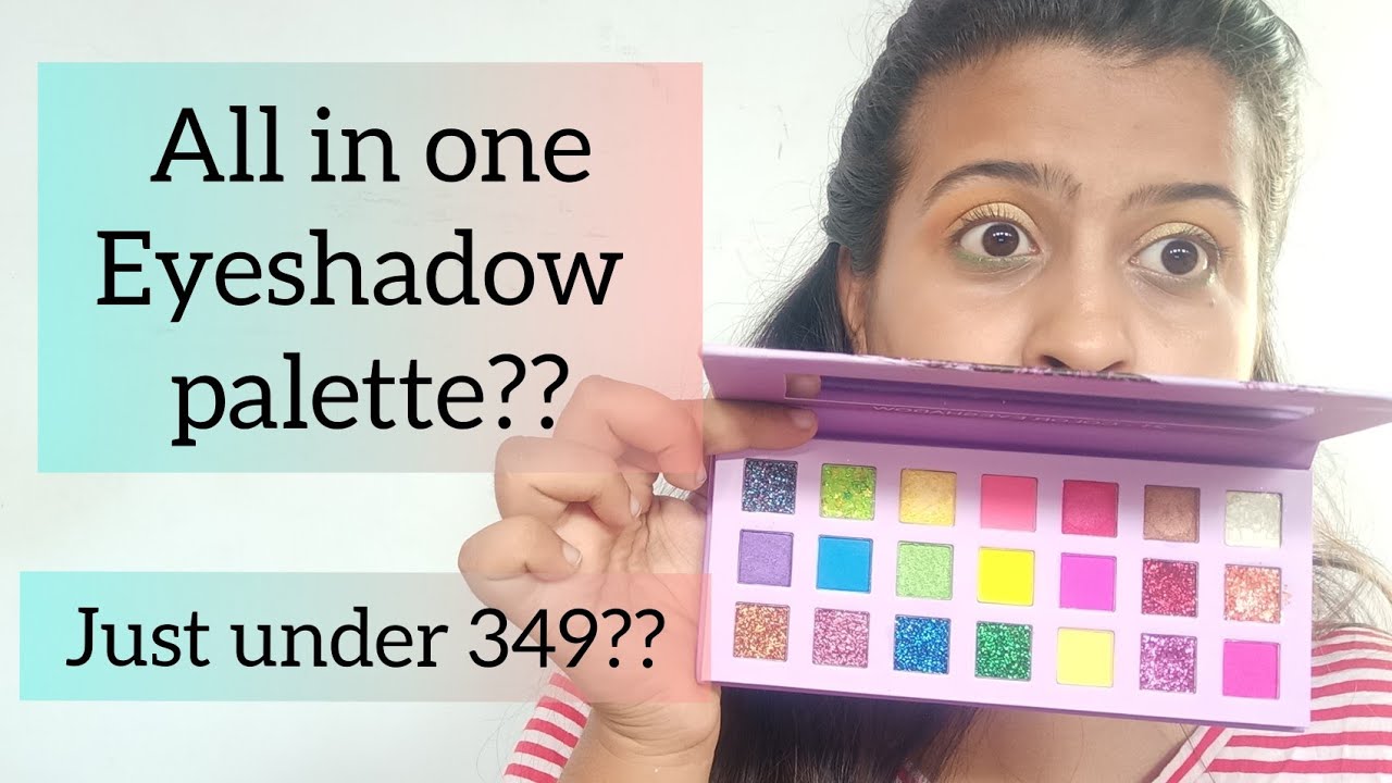 s.f.r color lavender eyeshadow palette review and demo