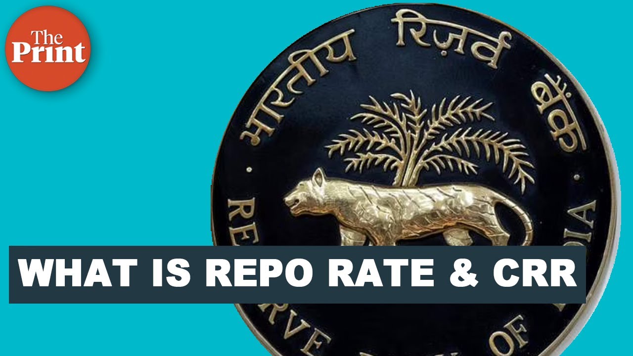 What is Repo Rate & CRR that the RBI has increased - YouTube