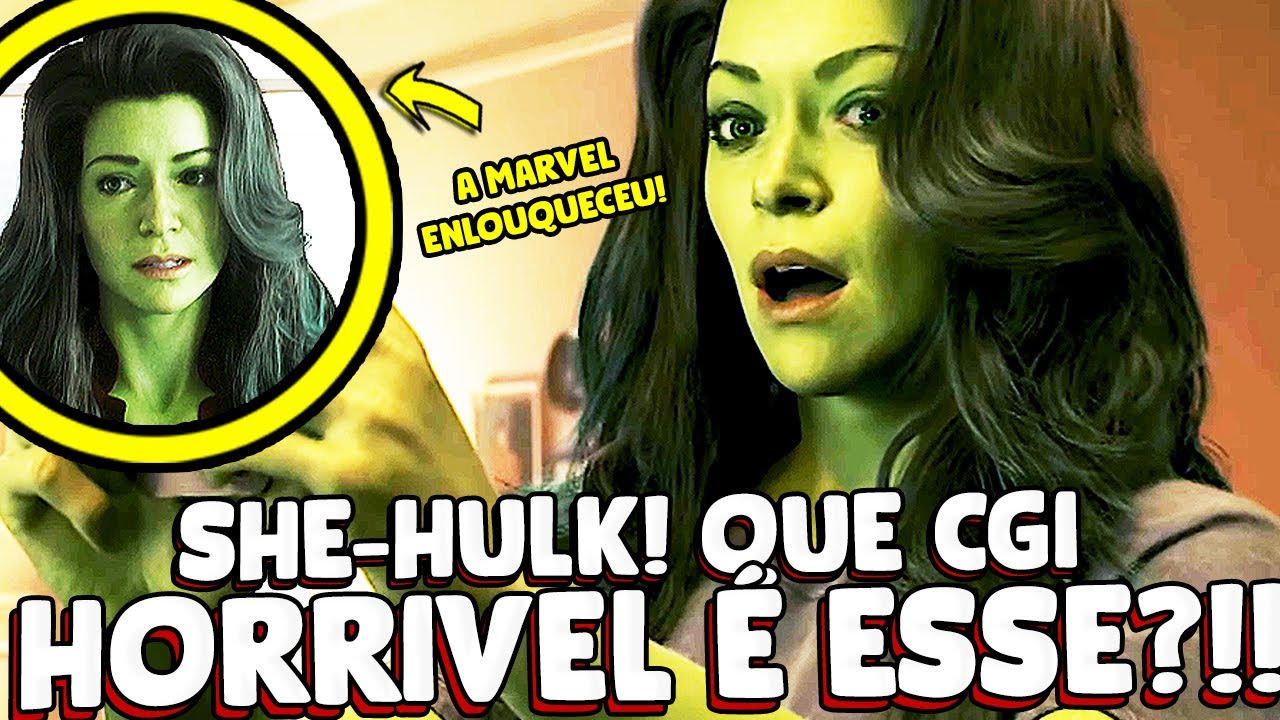 PORQUE O CGI DA SHE-HULK ESTÁ TÃO HORRIVEL! A VERDADE 