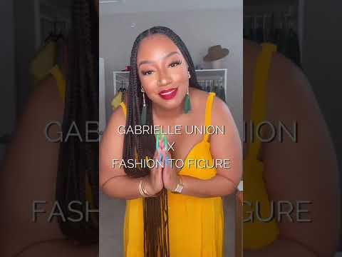 Try on the Latest Gabrielle Union x Fashion to Figure Collab With Me!