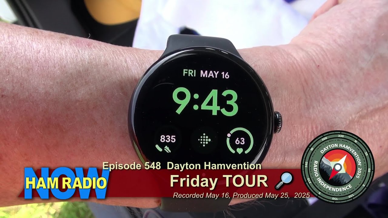 HRN 548: Dayton Hamvention 2025 FRIDAY Tour🔎