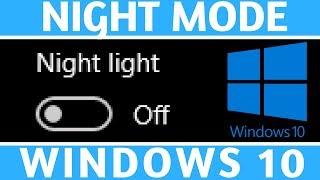 How To Enable Night Light  - Windows 10 Tutorial screenshot 2