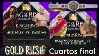 🌟WWE Legends Match: CUARTOS FINAL, Parte 1 | Gold Rush WWE Unified Championship |🌟