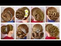 8 UPDOs Perfect for the Holidays | easy hairstyle | cool hairstyle | Wedding Prom Updo Hair Tutorial