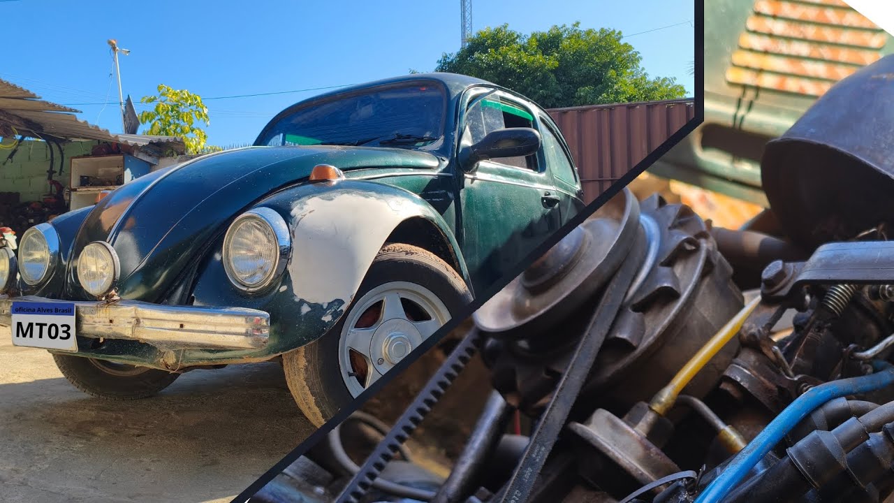 Fusca motor 1.300 , manutenção #oficina #automotive 