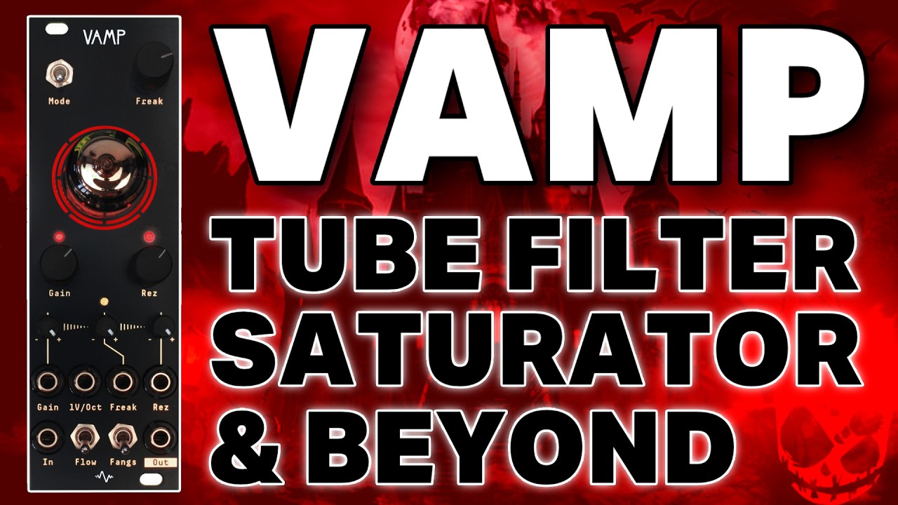 Tonton Multimode Tube Filter, Saturator & Beyond! // VAMP from Apollo View Modular di YouTube Tonton Multimode Tube Filter, Saturator & Beyond! // VAMP from Apollo View Modular di YouTube