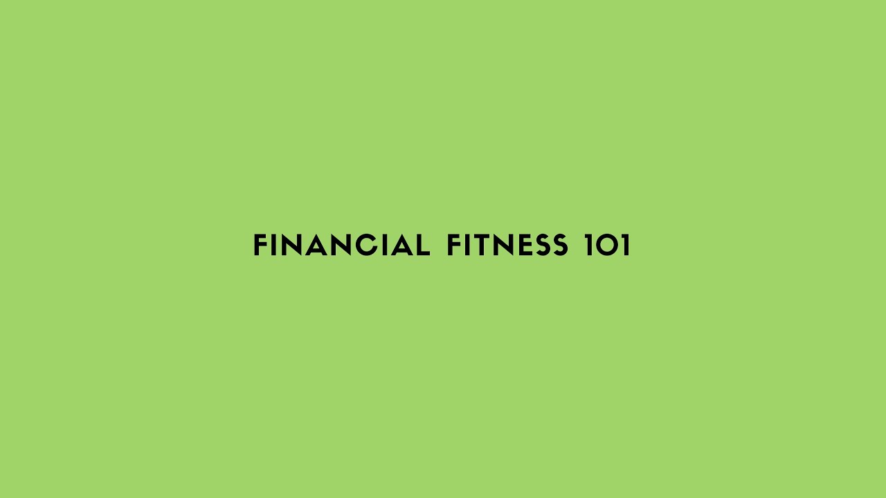How To Become Financially Fit YouTube