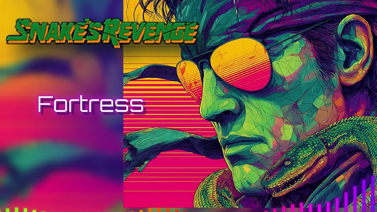 Metal Gear Snake's Revenge ~  Fortress ~ OST 80s Synthwave ~ Electro Pop Version ~ NES ~