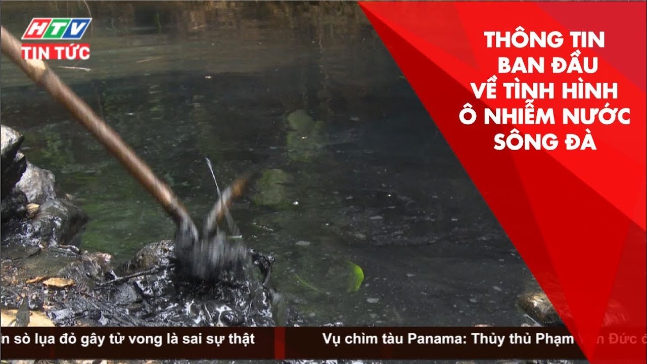 THÔNG TIN BAN ĐẦU VỀ TÌNH HÌNH Ô NHIỄM NƯỚC SÔNG ĐÀ | HTV TIN TỨC ...