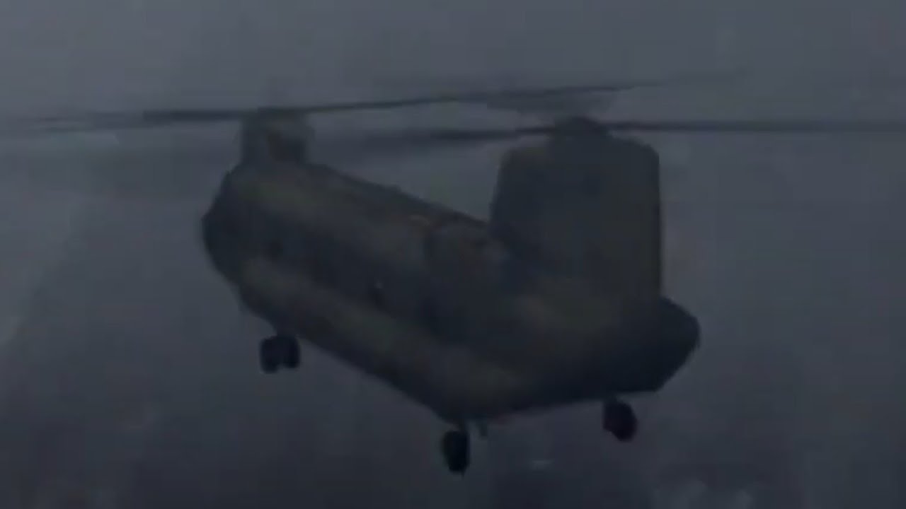 1994 Mull of Kintyre Chinook Crash - Animation