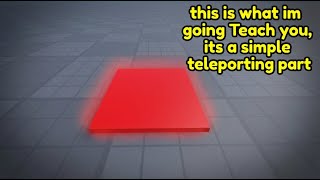 Copy this teleporting brick script for Roblox