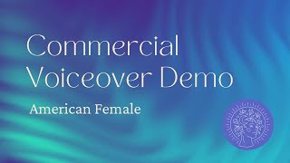 Commercial Voice Over Demo I Female American screenshot 1