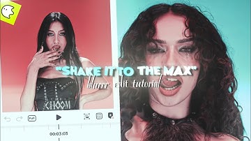 Shake it to the max edit tutorial || blurrr app tutorial