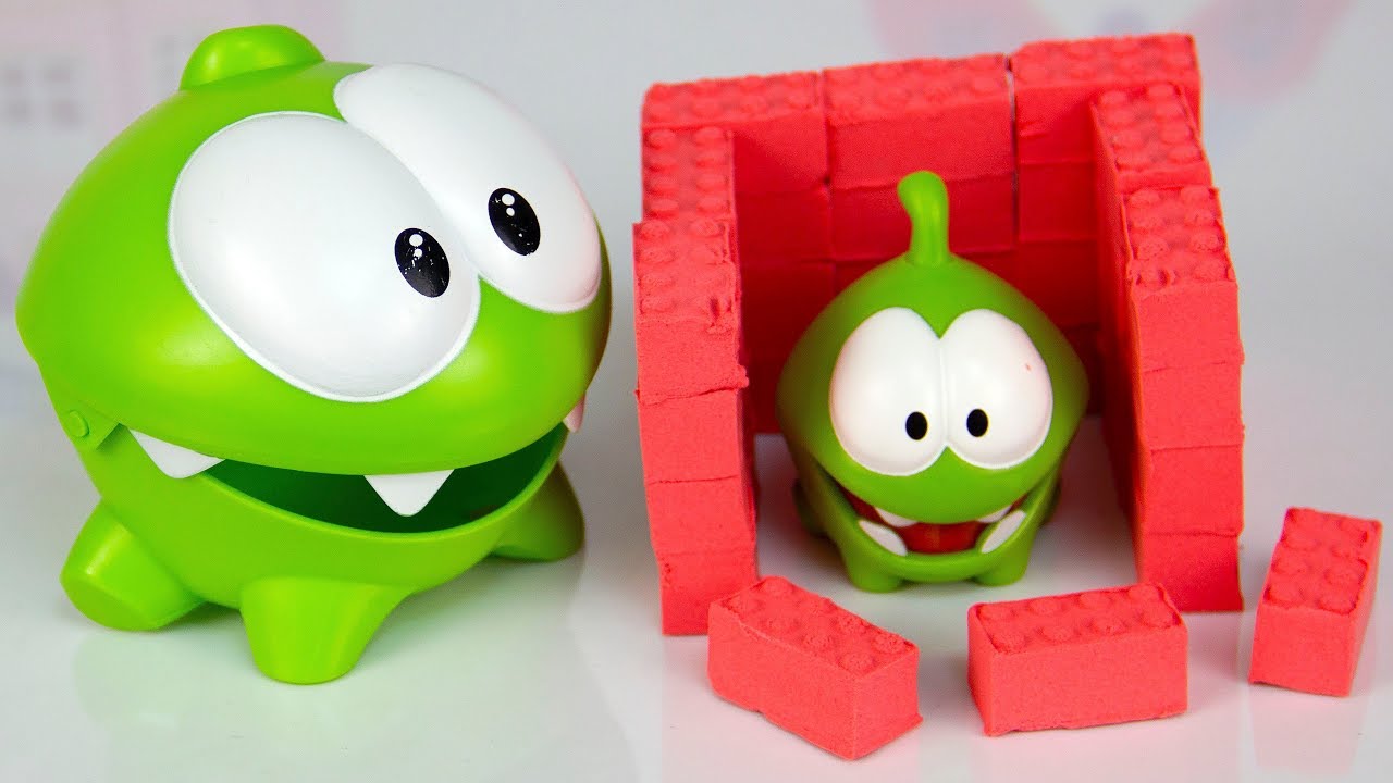 Мультик - Ам Ням и маленький Ам Нямчик играют в прятки. - YouTube