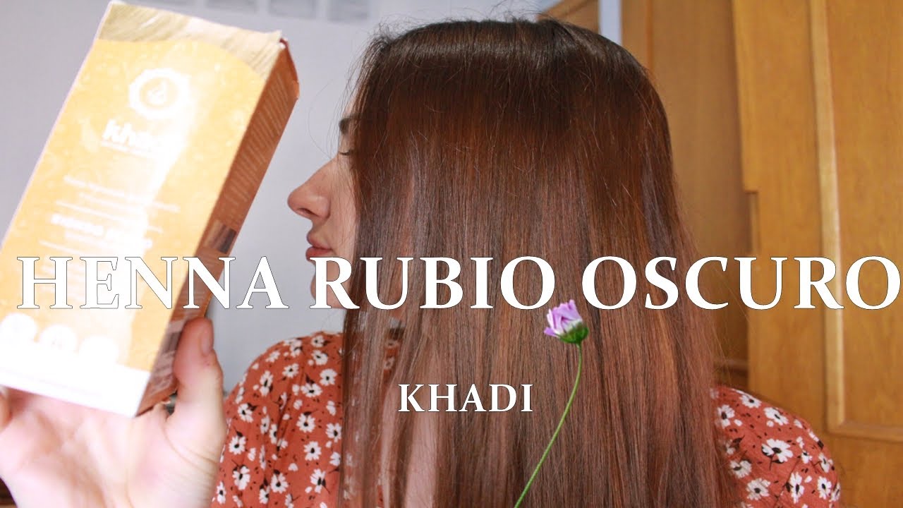 HENNA RUBIO OSCURO KHADI RESULTADOS, ANTES Y DESPUÉS YouTube
