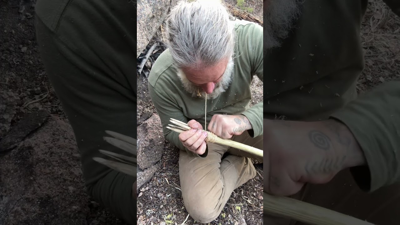 FISHING SPEAR | Survival Must Have #primitivetechnology #spearfishing #spear #survival #caveman