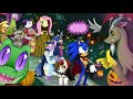 Sonic and mlp  problem the monster remix