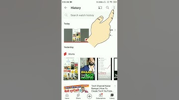 How to clear youtube search history | 2023 #youtubeshorts #shorts #viral #history #new #video