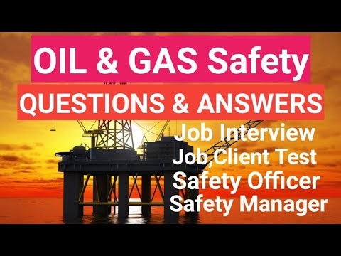 OIL & GAS HSE Questions & Answers,Test & Interview - YouTube