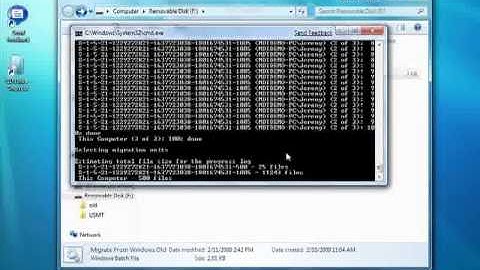 Migrating from Windows XP to windows 7 2   Migrate User Profiles