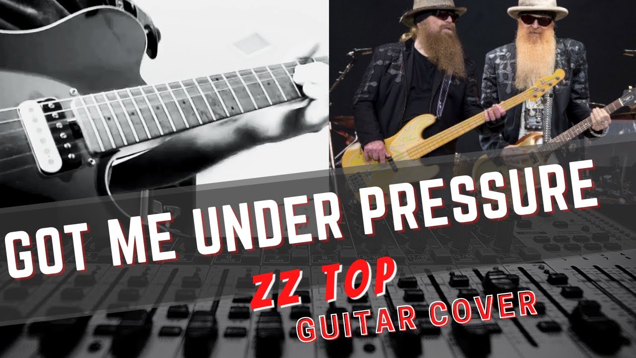 ZZ TOP Got Me Under Pressure Guitar Cover Live Stream Test Guitar