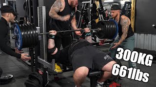 DOUBLE BENCH REP PRS FOR THE BOYS - GYM REAPER, MIKE, JOE