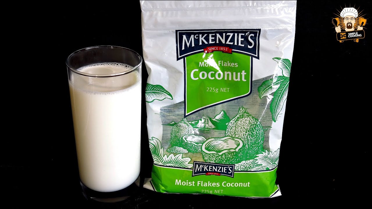 HOW TO MAKE COCONUT MILK IN 3 MINUTES | SimpleCookingChannel