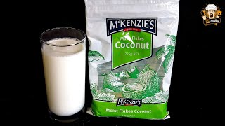 HOW TO MAKE COCONUT MILK IN 3 MINUTES