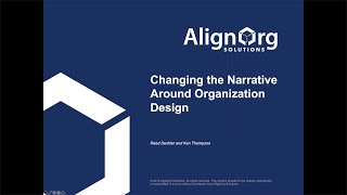 Changing the Narrative Around Organization Design
