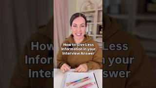 Why you need to say less in interview!  #interviewingtips #pageantcoach #interviewcoach #pageantry