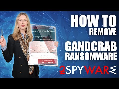 Remove Gandcrab ransomware (.crab files virus)