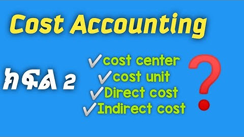 cost and management accounting