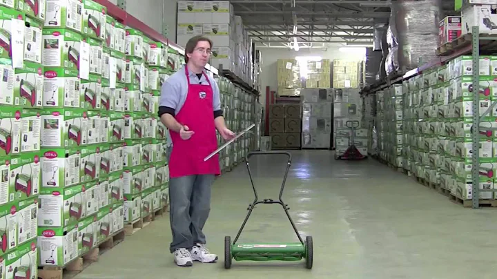 How to Sharpen a Push Reel Mower: Scotts Classic