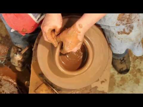 Wheel Throwing a Casserole - How to Make a Pottery Casserole - Part 1