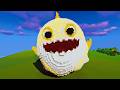 HALLOWEEN Baby Shark 3D Minecraft Art Build