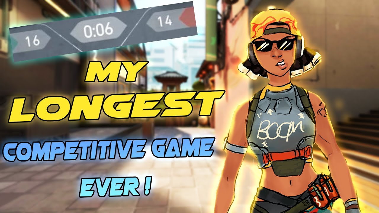 My longest Competitive Game ever (VALORANT) 30 rounds!