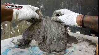 CARA MEMBUAT BATU KARANG BUATAN MENGGUNAKAN KAIN BEKAS /HOW TO MAKE AROCK  #diy#msrelief #aquarium