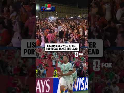 ABSOLUTE SCENES IN LISBON AS RAMOS PUTS PORTUGAL IN FRONT 🇵🇹