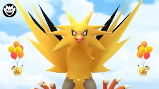 Zapdos & Mega Raid invite Pokemon GO (last day)