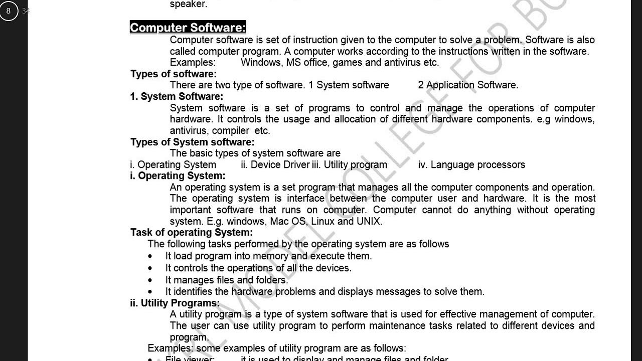 Software And Its Types YouTube